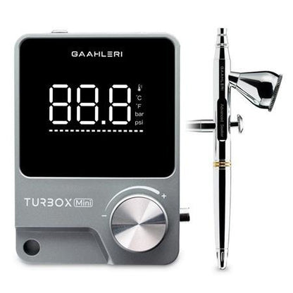 Gaahleri TurboX Mini Air Compressor with Airbrush