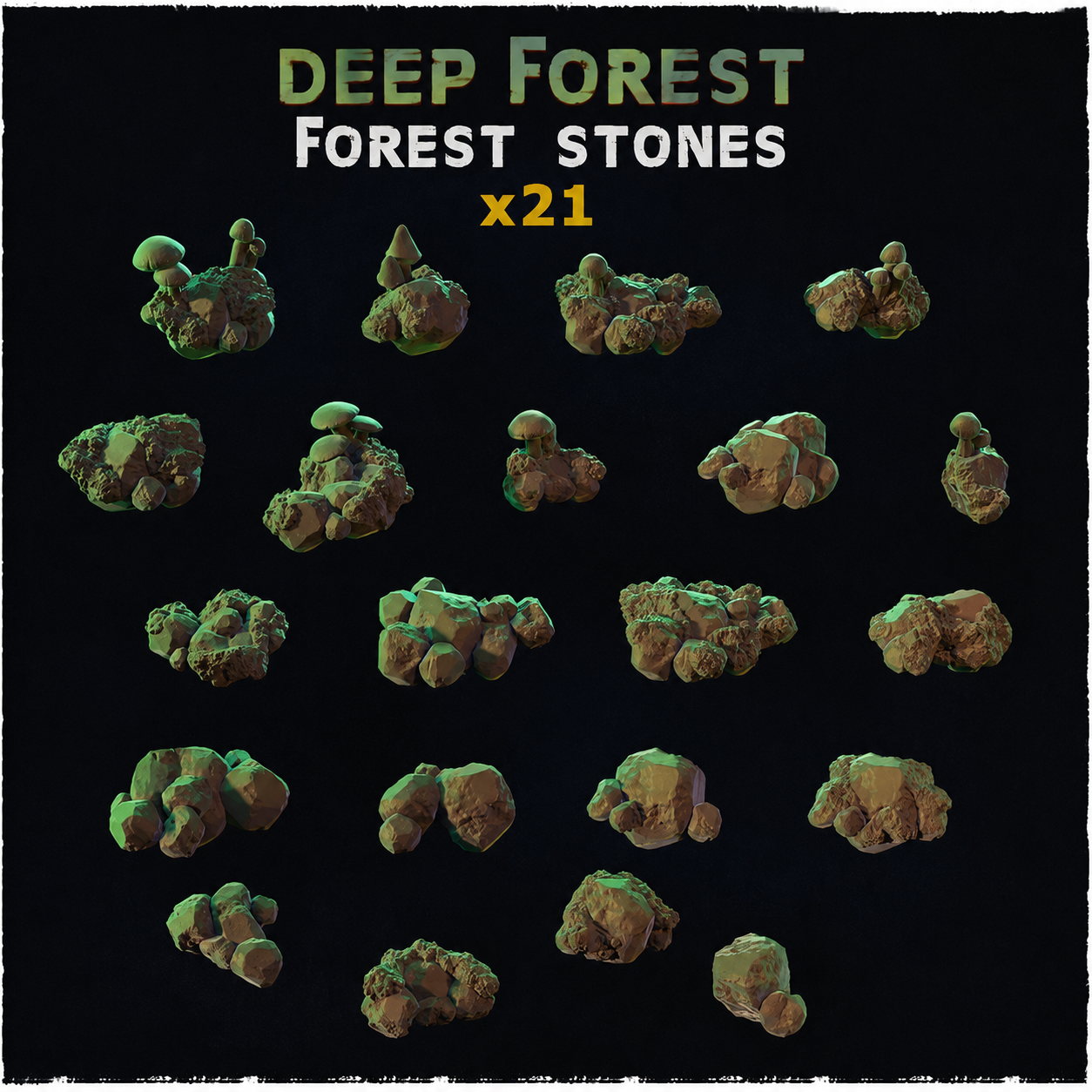 Basing Bits - Deep Forest Stones