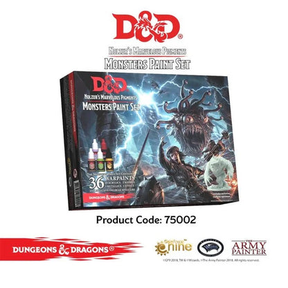 D&amp;D Monsters Paint Set - 36 paints