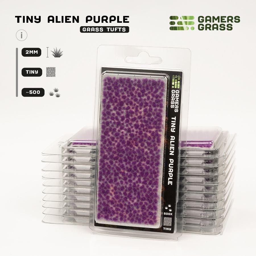 Tiny Tufts Alien Lila
