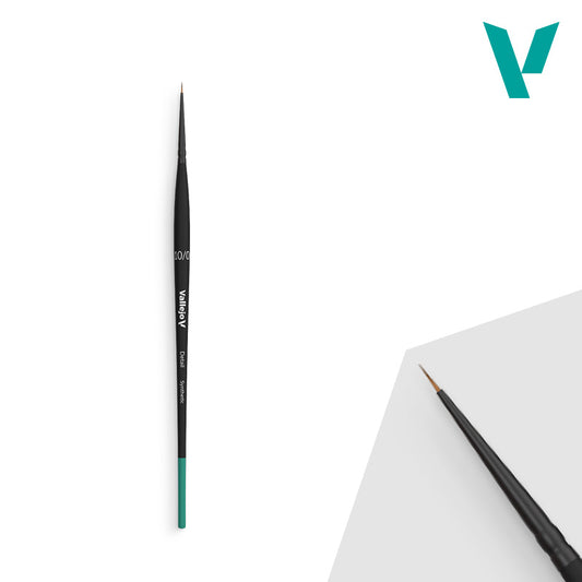 Runder Synthetikpinsel Nr. 2/0