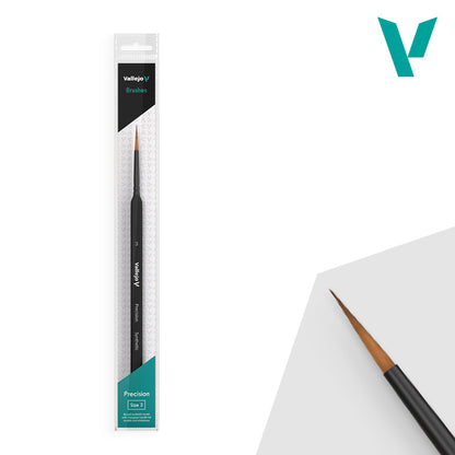 Rond Synthetisch Driehoekig Penseel No. 3