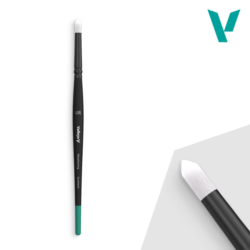 Round Weathering Brush L