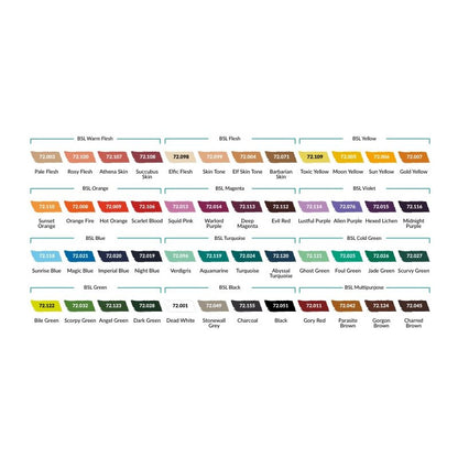 Color BSL System Paint Set - Angel Giraldez