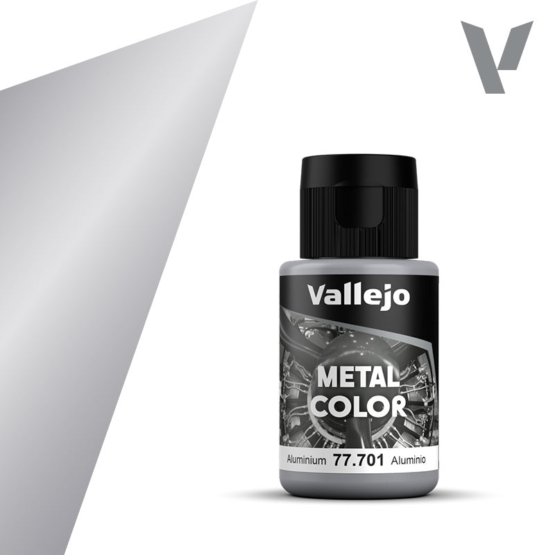 Metallfarbe Aluminium