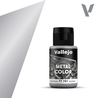 Metallfarbe Aluminium