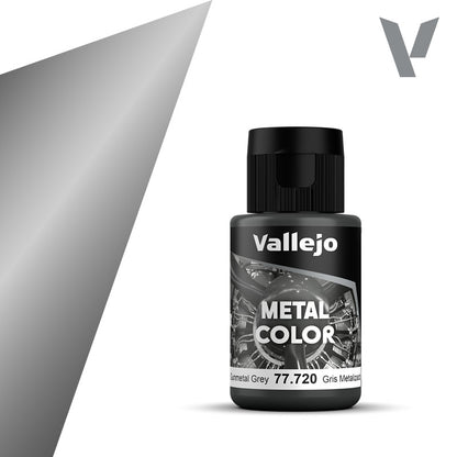 Metallfarbe Rotgussgrau