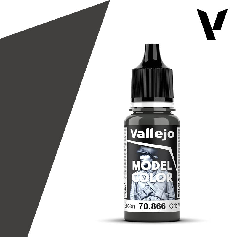Modellfarbe Graugrün - 18ml