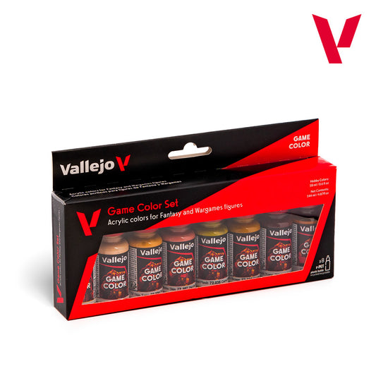 Vallejo Game Color Set - Hauttöne (8)