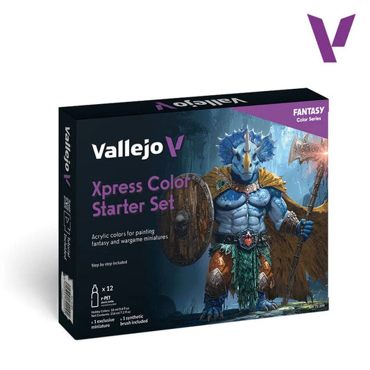 Vallejo Xpress Color Starter Set - 18ml (12)
